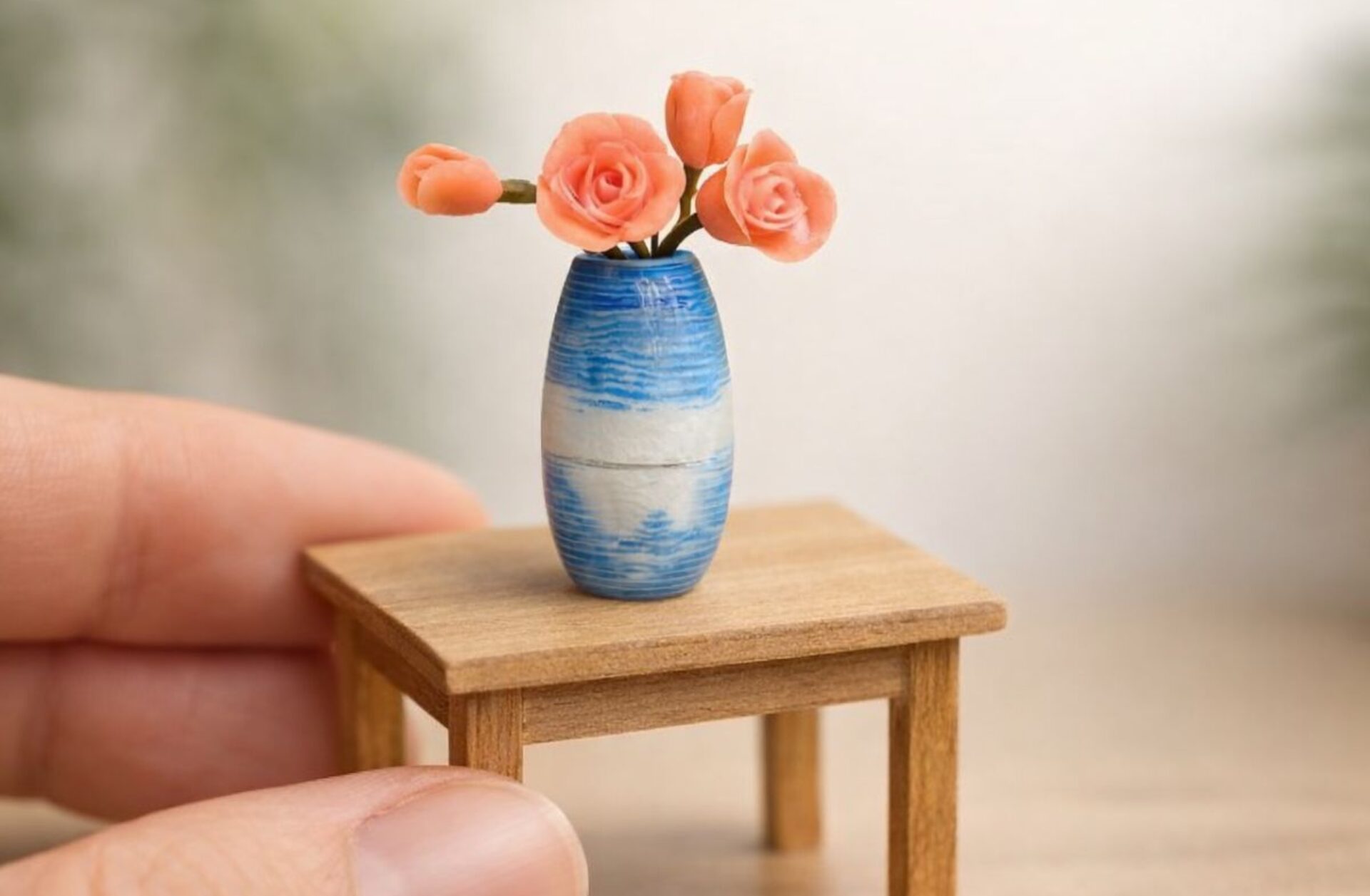 5 Tips for Making a Realistic Paper Vase Miniature