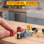 Miniature Coffee Cups Made from Paper: Essential Skills Every Miniature Artist Should Learn