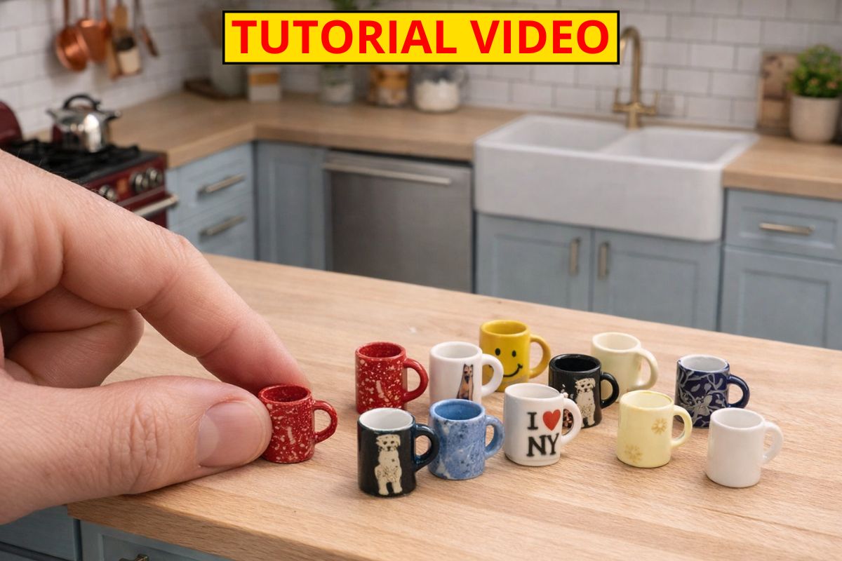 You are currently viewing Miniature Coffee Cups Made from Paper: Essential Skills Every Miniature Artist Should Learn