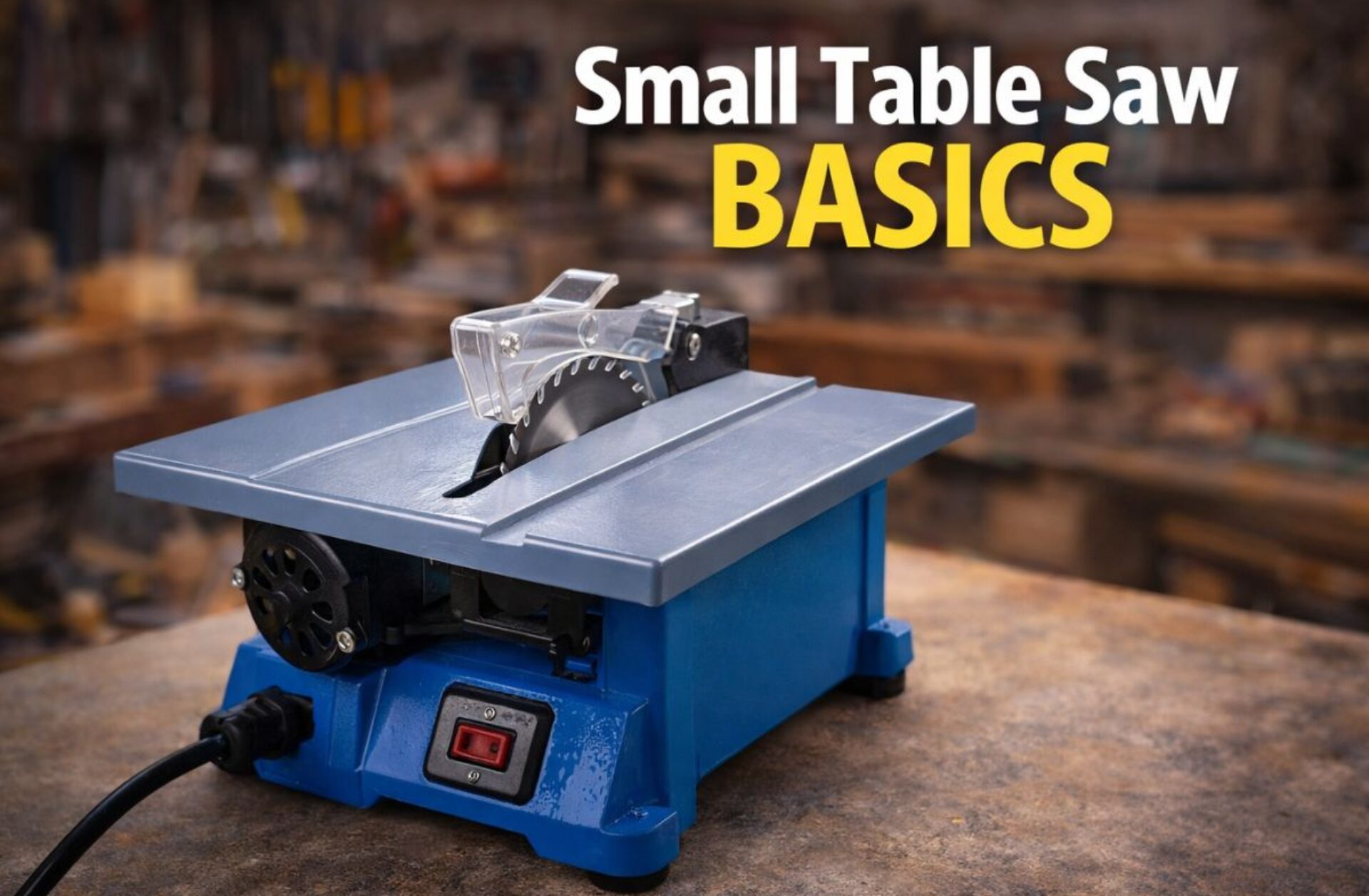 Small Table Saw Basics: A Complete Guide to Safe and Efficient Use