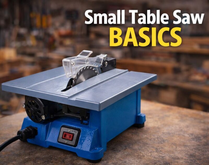 Small Table Saw Basics: A Complete Guide to Safe and Efficient Use
