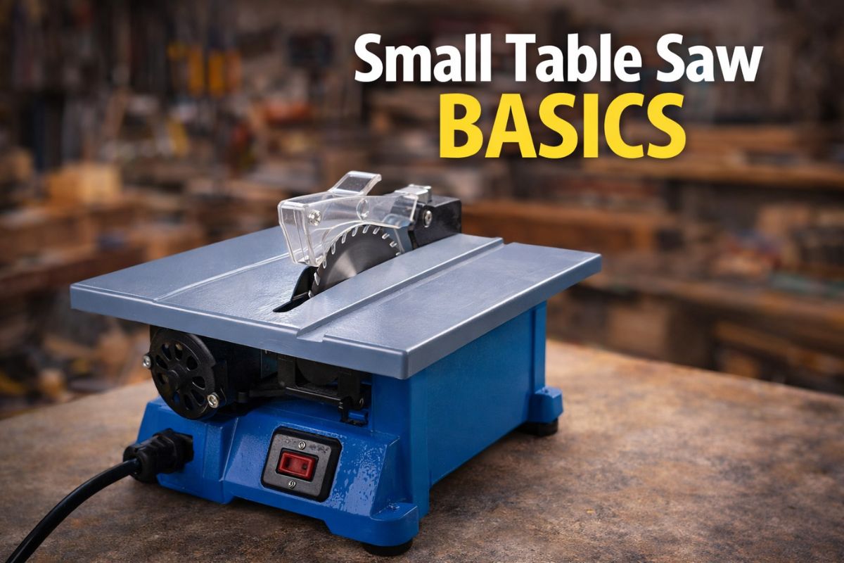 You are currently viewing Small Table Saw Basics: A Complete Guide to Safe and Efficient Use
