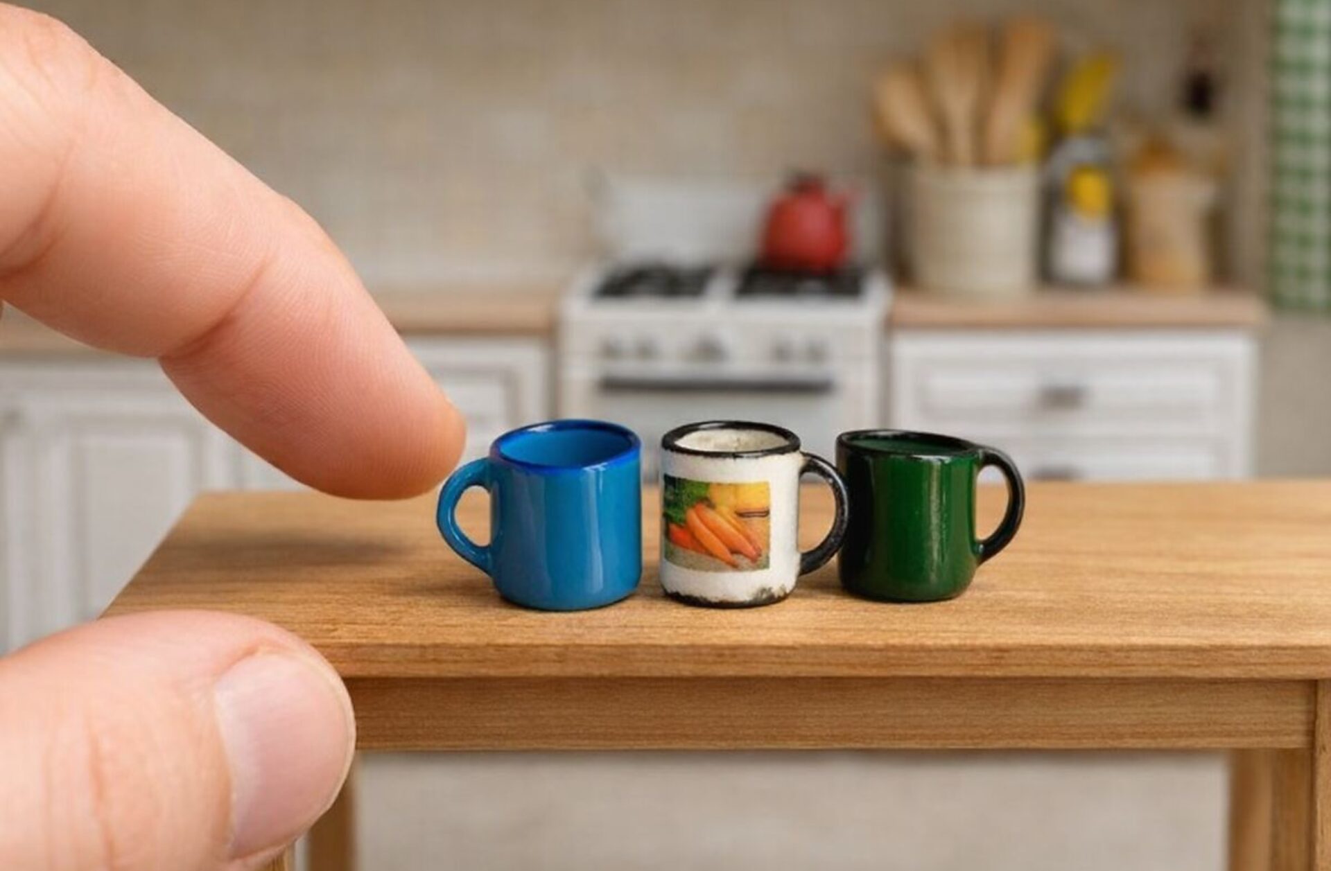 Turned Cardboard Into a Cute Mini Ceramic Mug