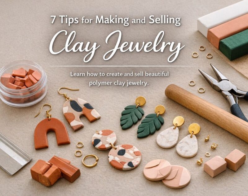 7 Tips for Making and Selling Clay Jewelry