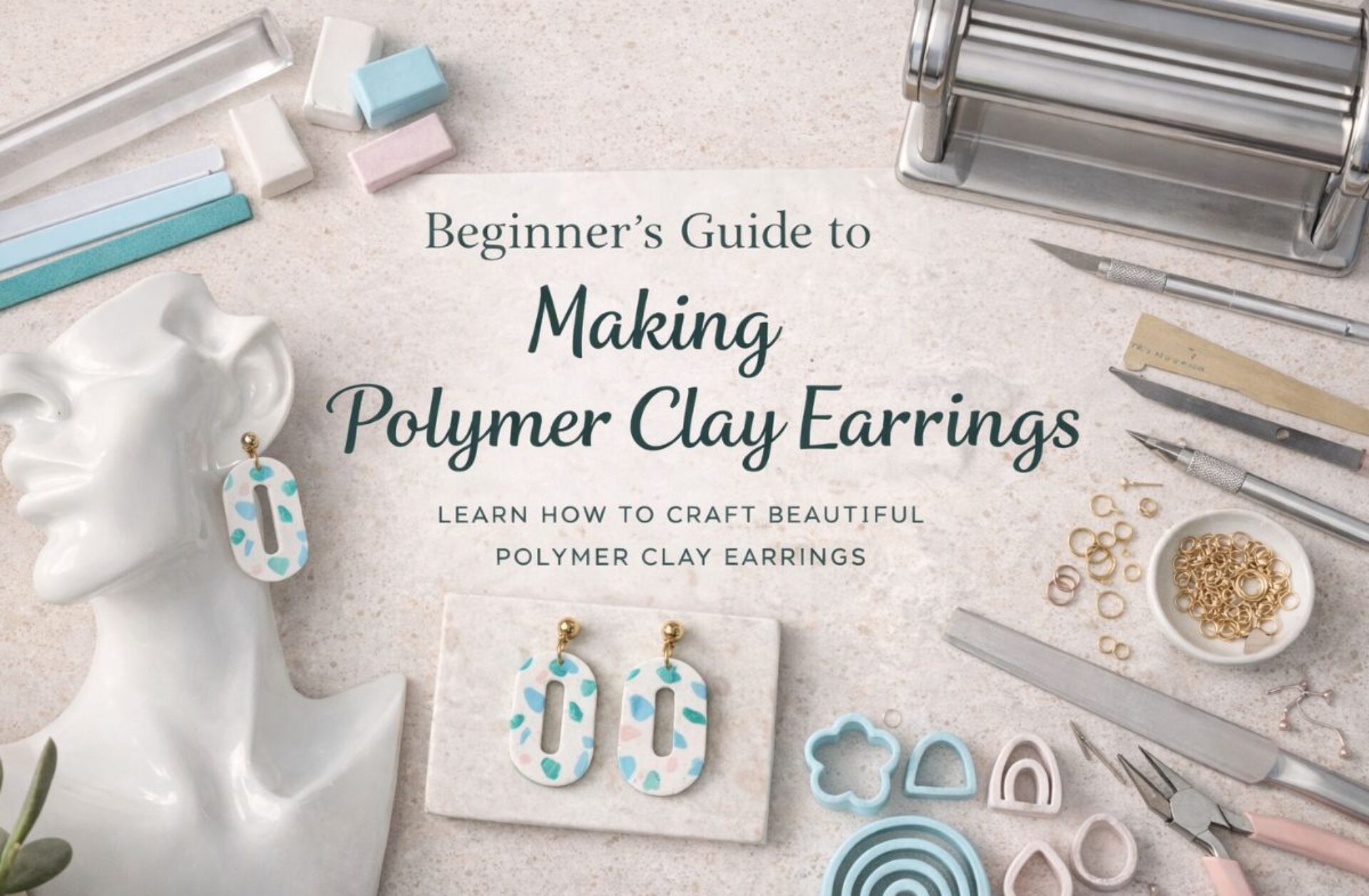 Beginner’s Guide to Making Polymer Clay Earrings