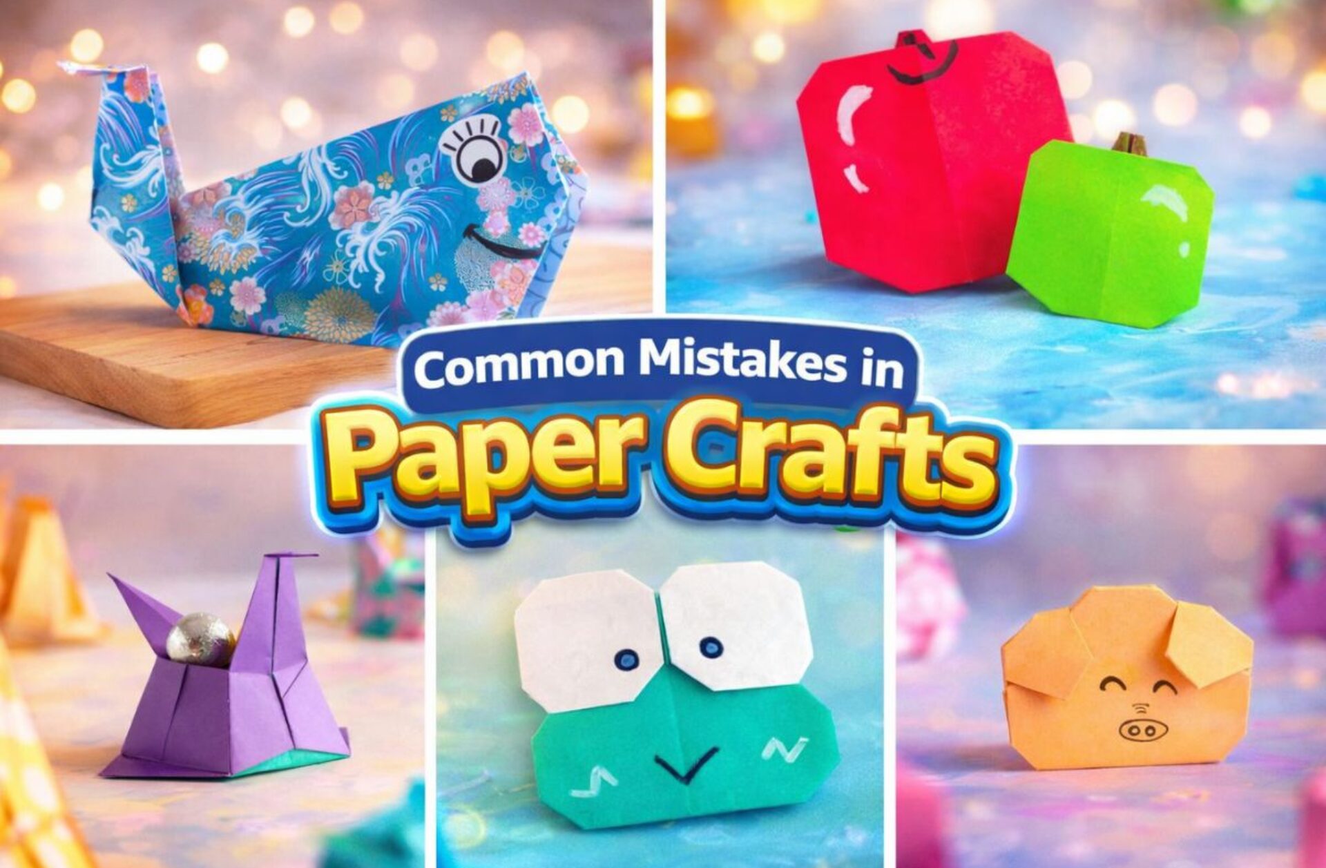 Common Mistakes in Paper Crafts (And How to Avoid Them)