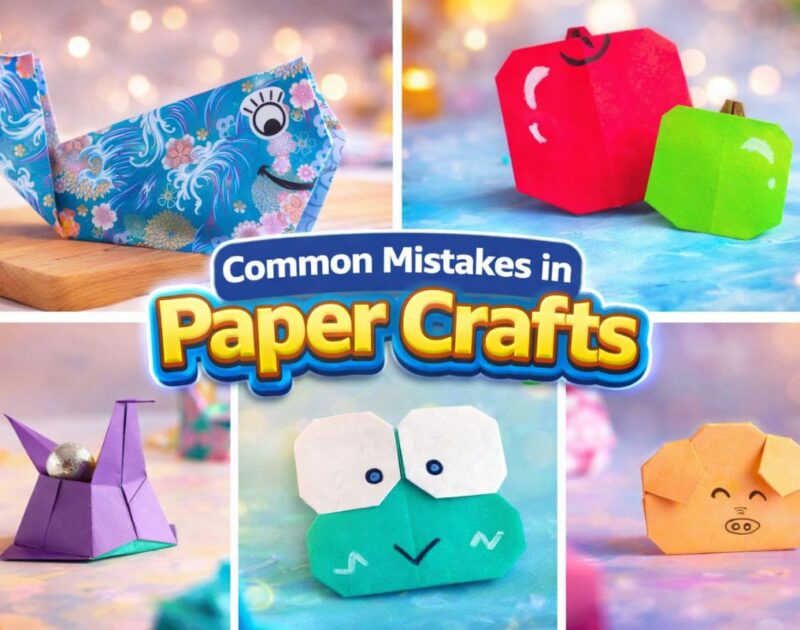 Common Mistakes in Paper Crafts (And How to Avoid Them)