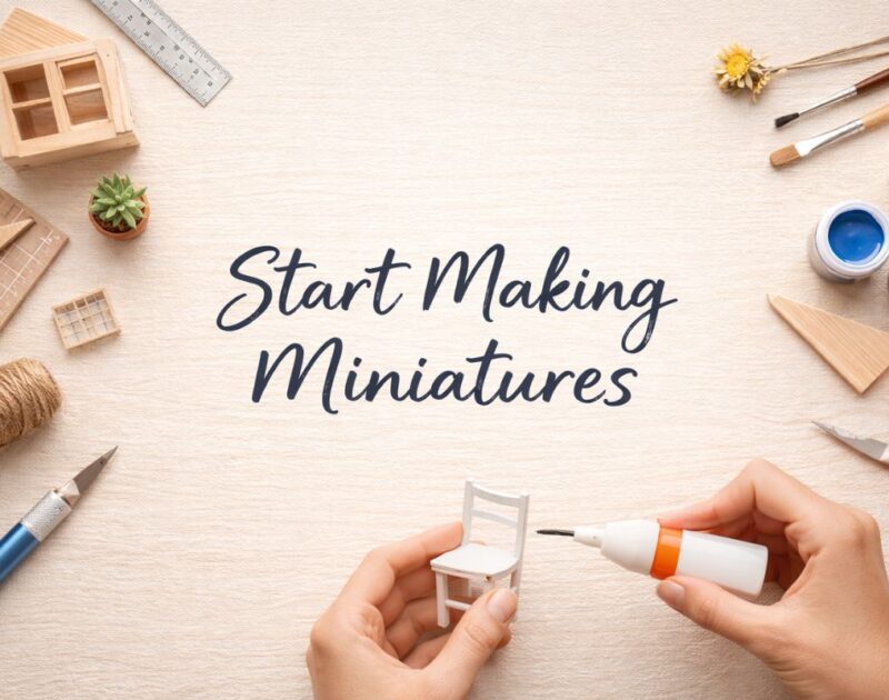 Everything You Need to Know to Start Miniature Making from Scratch
