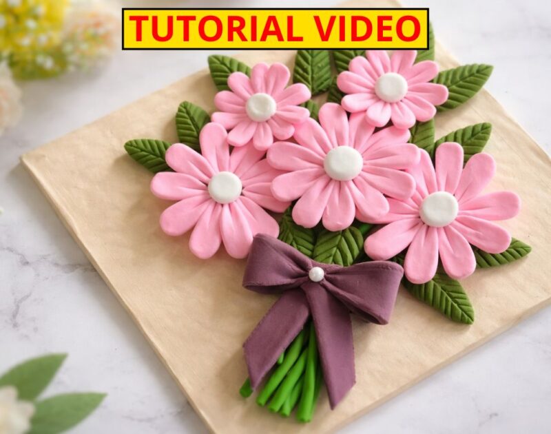 How to Create Beautiful Handmade Clay Flowers Step by Step
