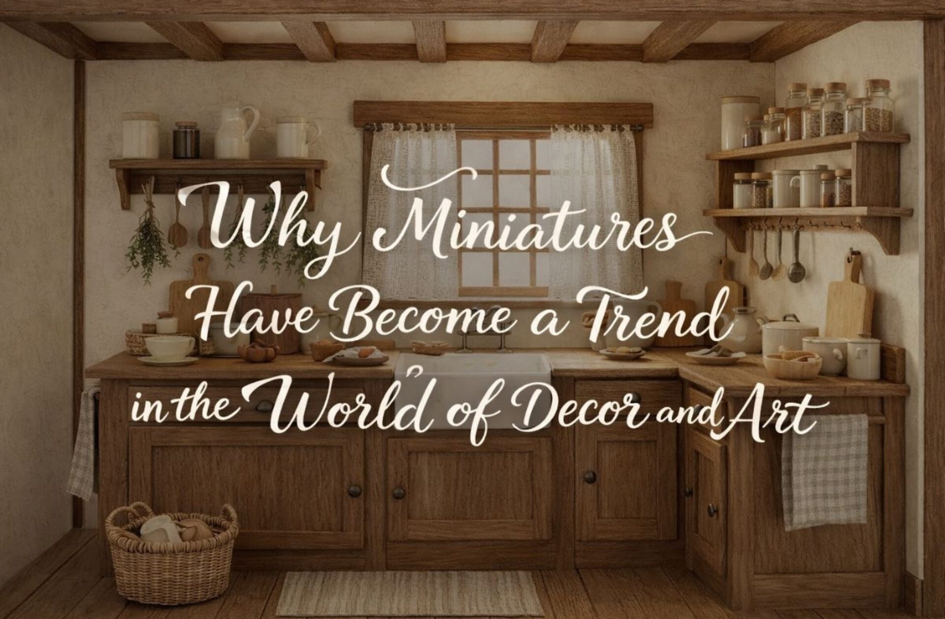 Why Miniatures Are Trending in Decor and Art