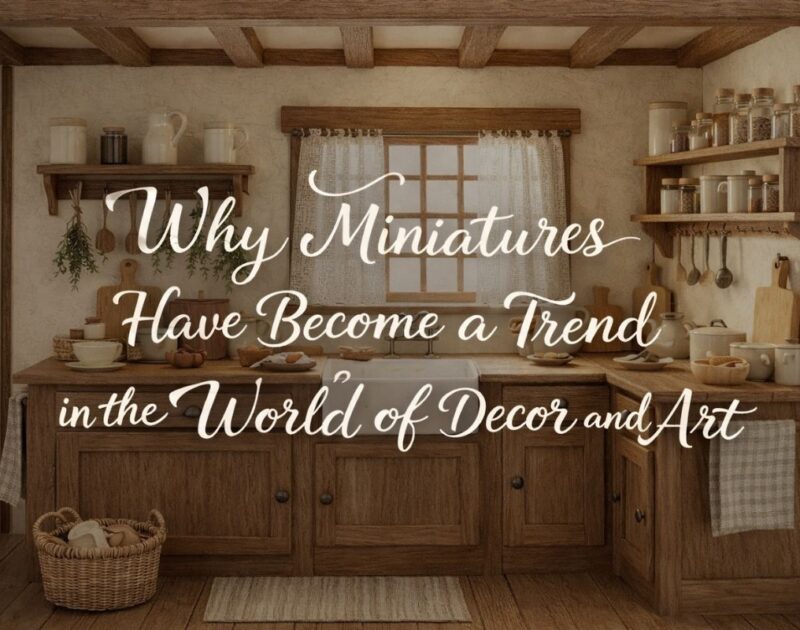 Why Miniatures Are Trending in Decor and Art