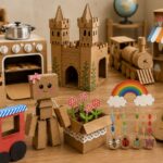 10 Cardboard Crafts for Kids Back to School