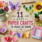11 Easy Paper Crafts to Make at Home