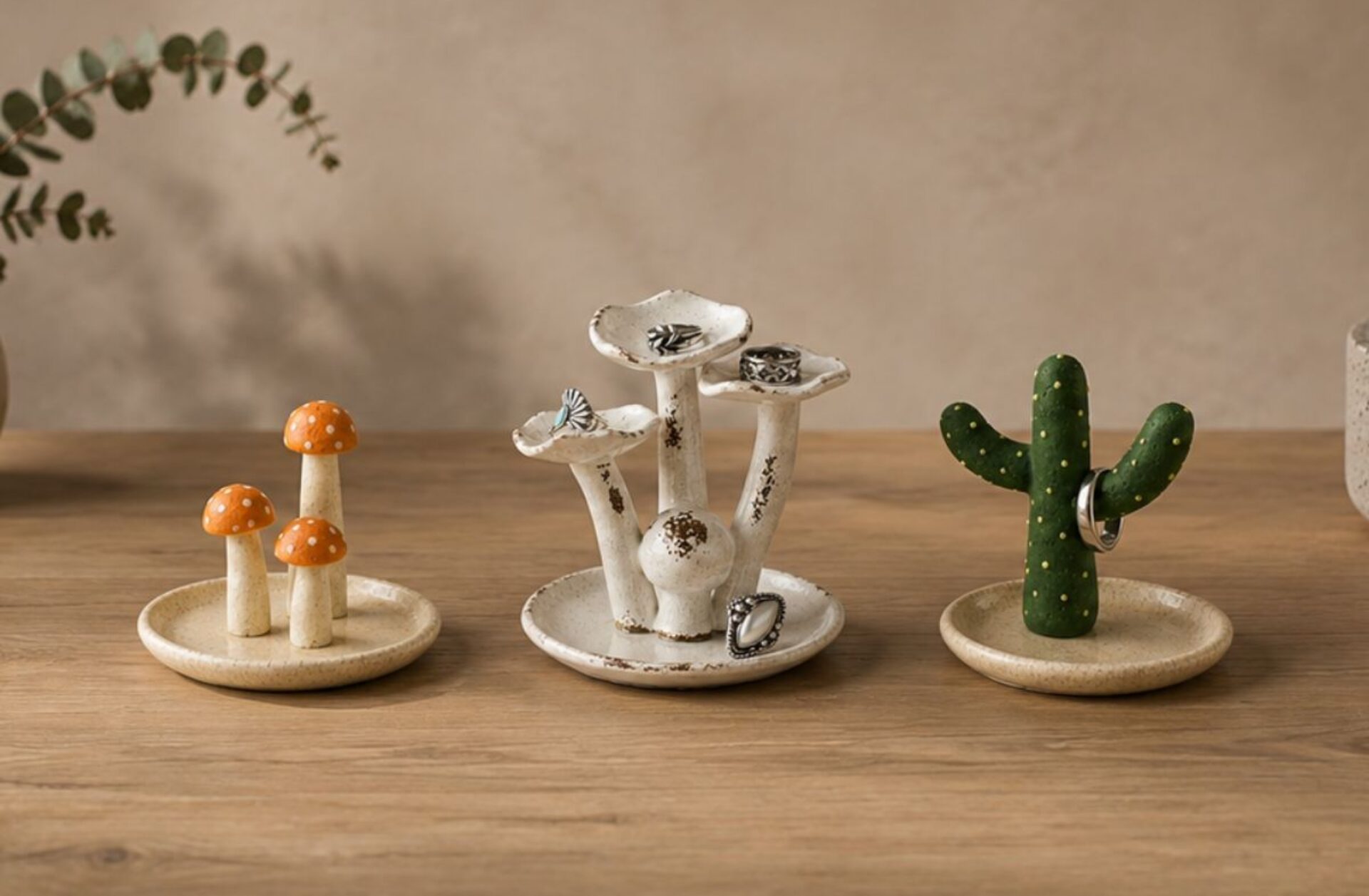 13 Adorable Clay Ring Holder Ideas to Organize Your Jewelry in Style
