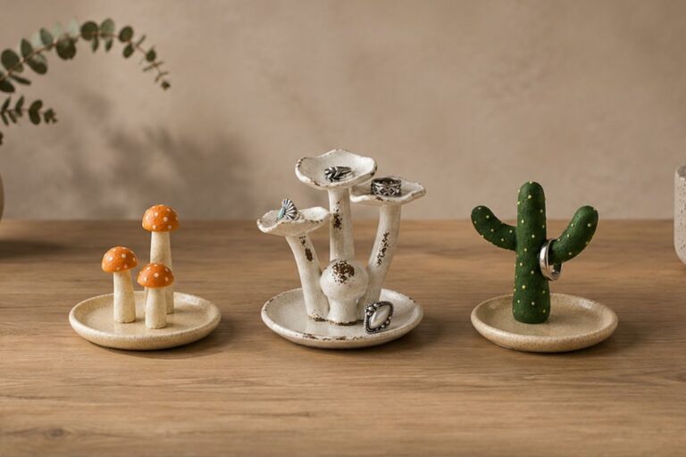 13 Adorable Clay Ring Holder Ideas to Organize Your Jewelry in Style