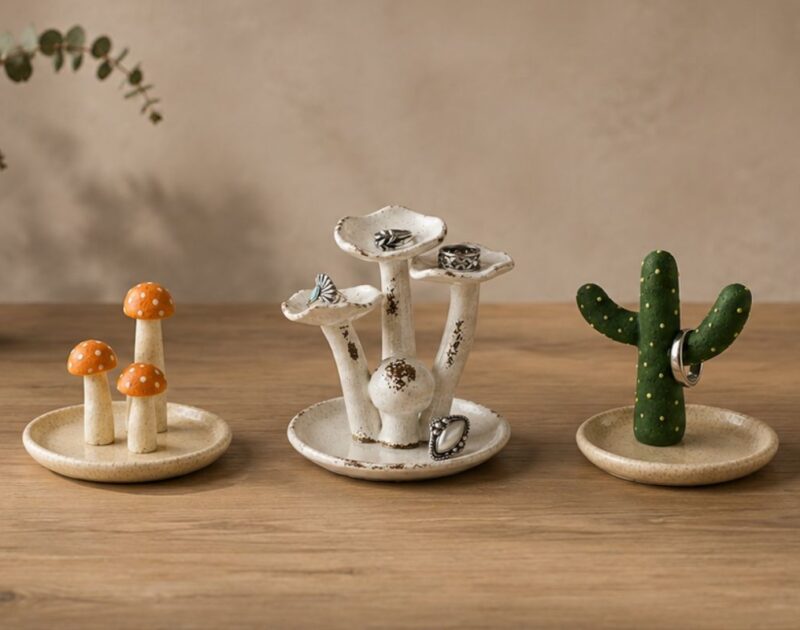 13 Adorable Clay Ring Holder Ideas to Organize Your Jewelry in Style