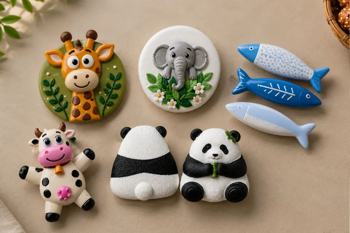 You are currently viewing 9 Adorable DIY Clay Magnet Animals You Can Make at Home