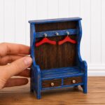 DIY Miniature Hall Bench with Drawers – A Charming 1:12 Scale Design