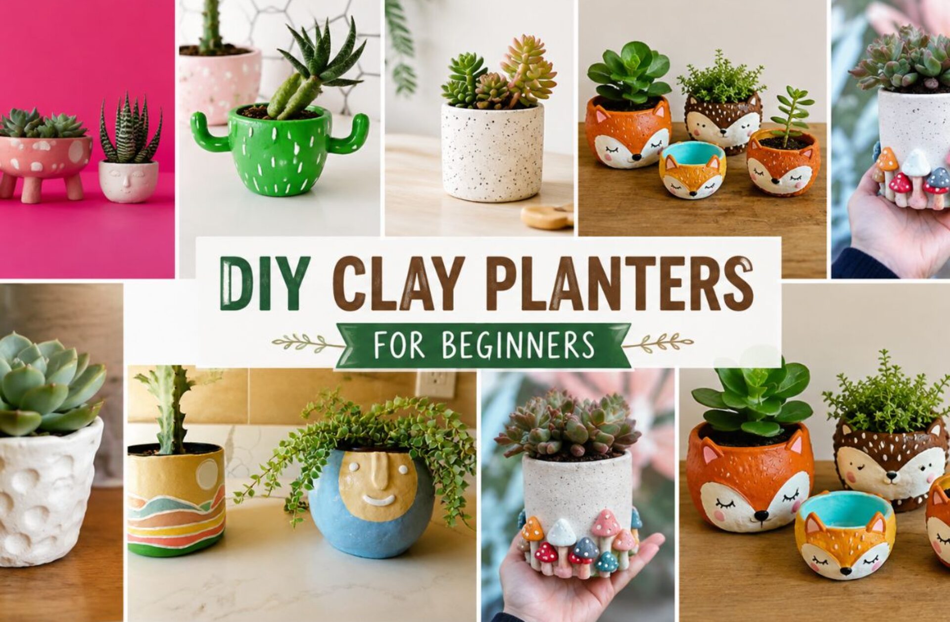 11 Creative Clay Pot Craft Ideas for Plant Lovers