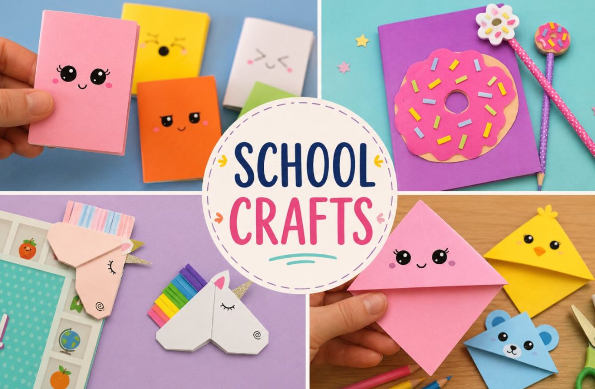 DIY School Crafts | Back to School Craft for Kids