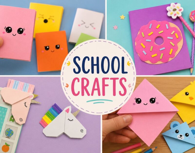 DIY School Crafts | Back to School Craft for Kids