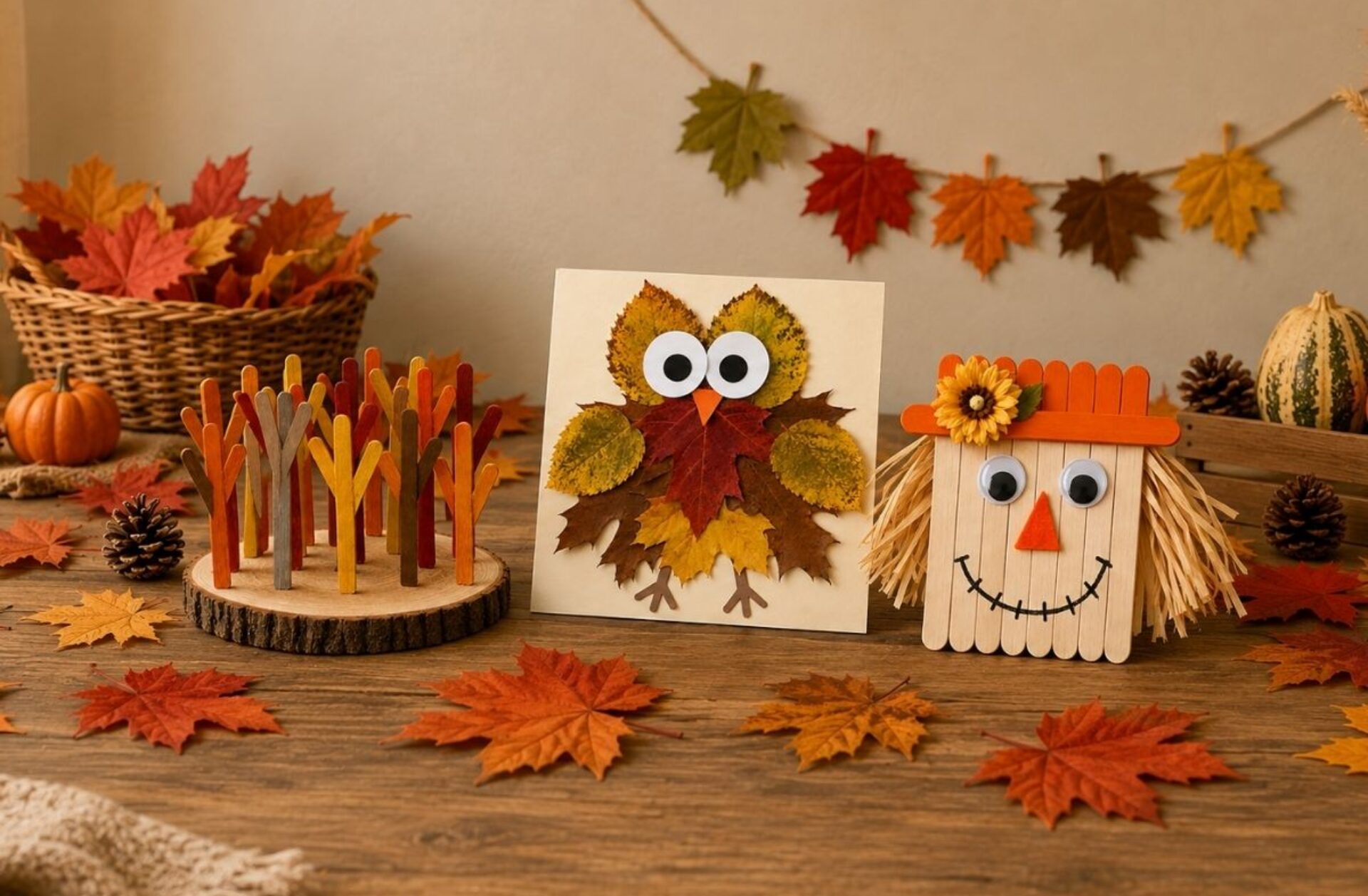 Fall Crafts for Toddlers: 10 Easy and Fun Ideas