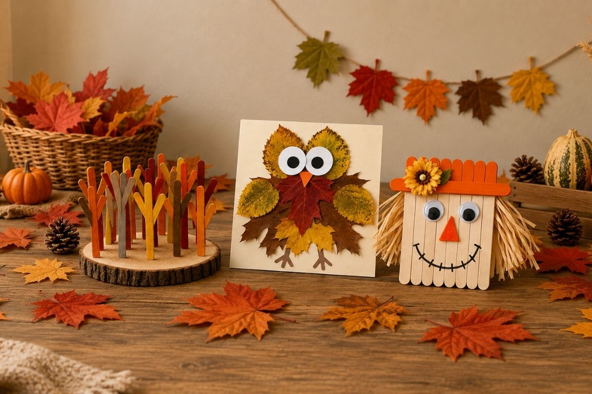 You are currently viewing Fall Crafts for Toddlers: 10 Easy and Fun Ideas