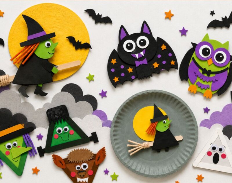 11 Fun Halloween Crafts for Kids They’ll Love Making