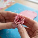 How to Make a Rose Clay Flower (For Beginners)