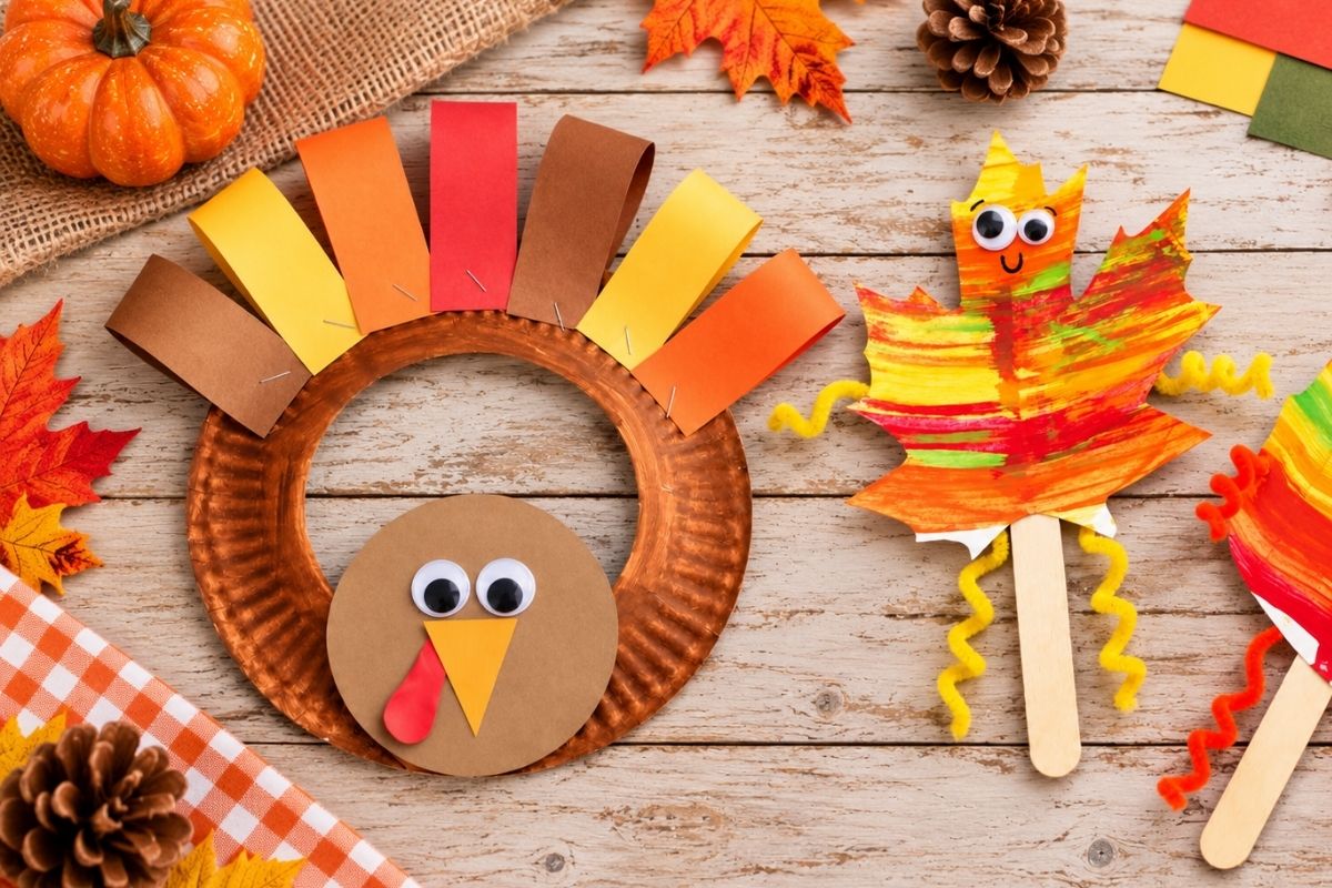 You are currently viewing 11 Fun Fall Crafts for Preschoolers