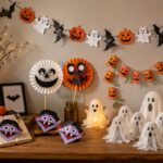 13 DIY Halloween Decorations Made from Paper