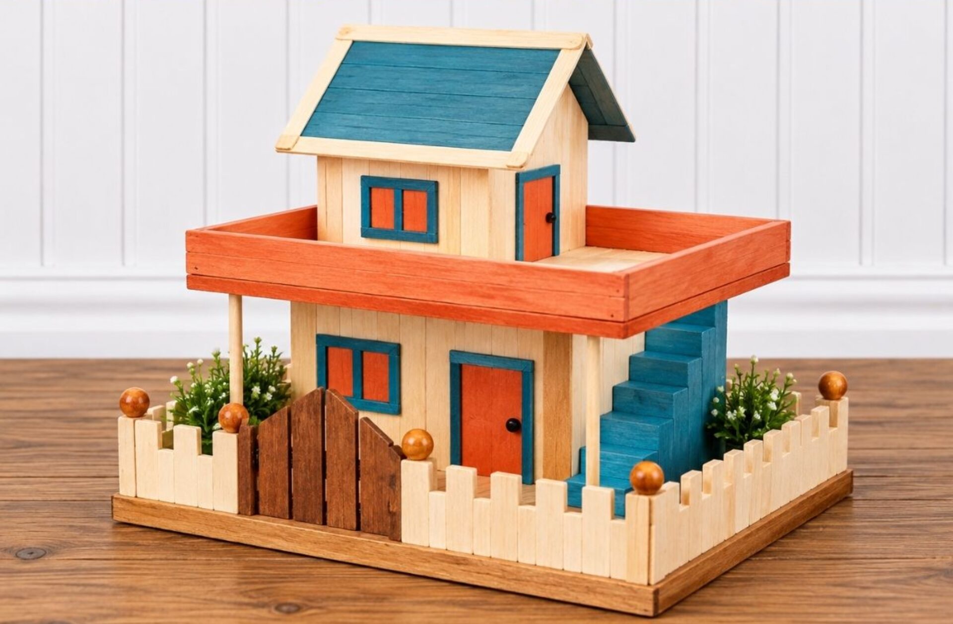 7 Popsicle Stick House Ideas for Adults