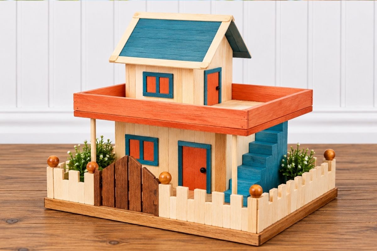 You are currently viewing 7 Popsicle Stick House Ideas for Adults