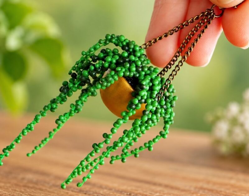A Tiny Green Corner: The Charm of Miniature Hanging Plants