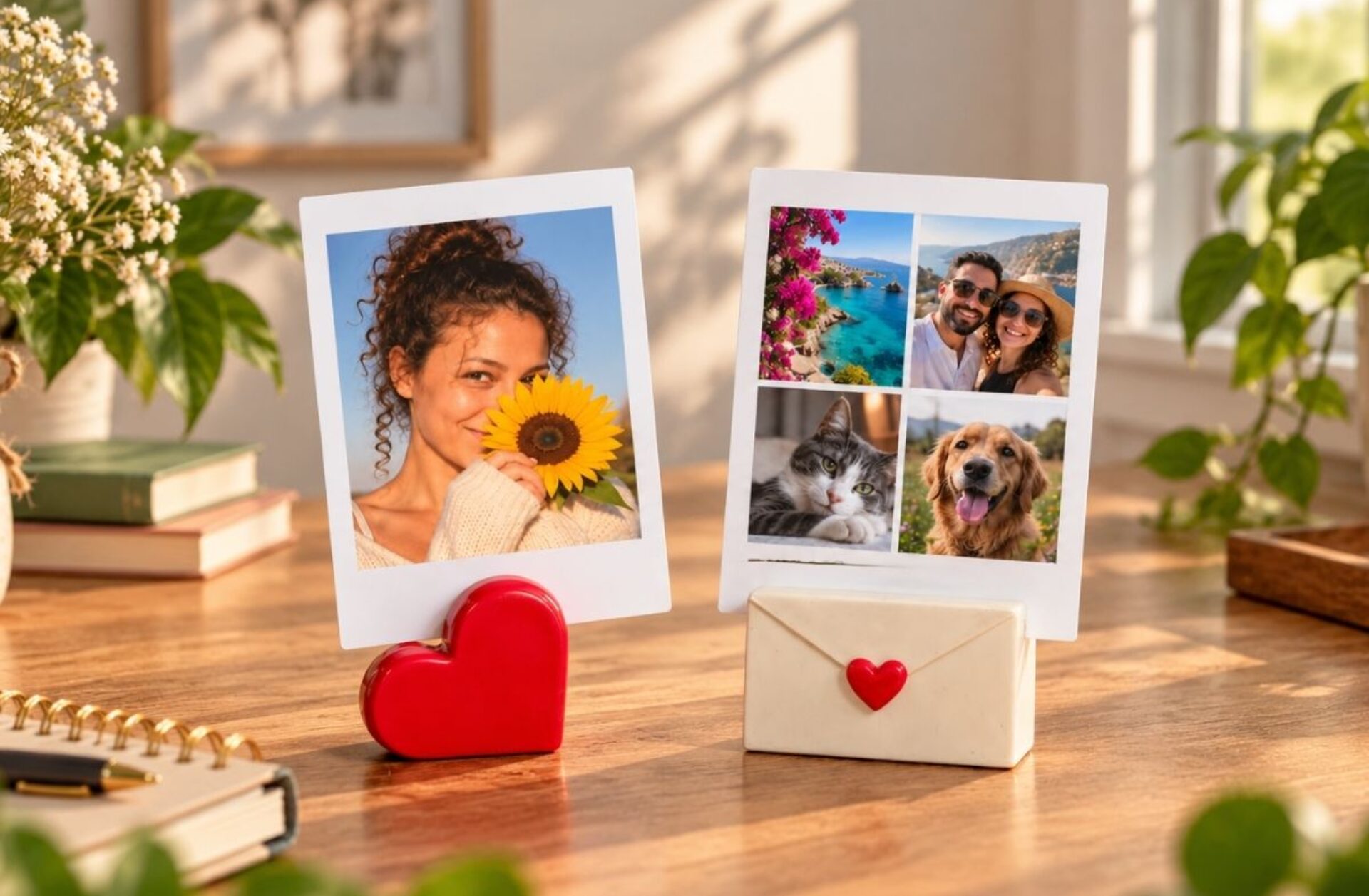 11 Adorable Clay Photo Holders to Display Your Favorite Memories