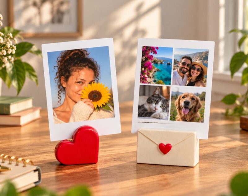 11 Adorable Clay Photo Holders to Display Your Favorite Memories