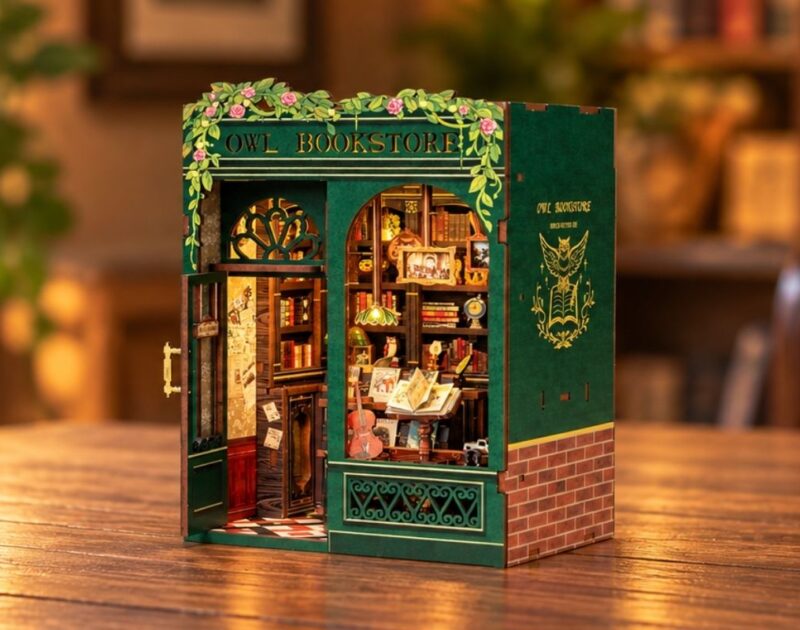 CUTEBEE Owl Bookstore Book Nook Kit: A Complete Guide for Beginners