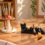 10 Clay Brush Holder Ideas That Turn Your Desk Into a Little Art Corner