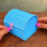 DIY Popsicle Stick Chest Box: A Fun and Easy Craft Idea
