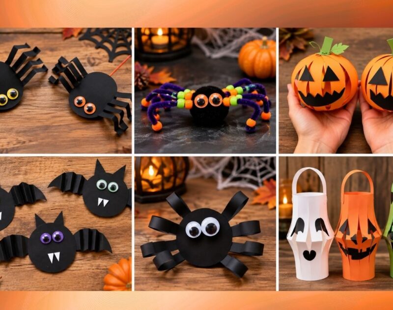 Easy Halloween Activities for Kids: Fun Crafts to Try at Home