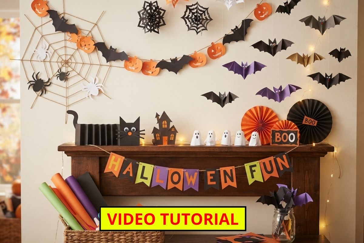 You are currently viewing Easy Paper Halloween Decorations: A Simple DIY Guide for Your Room