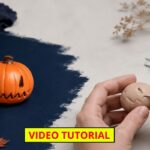 How to Make a Miniature Halloween Pumpkin Decoration with Polymer Clay