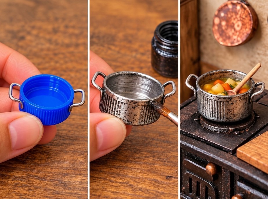 You are currently viewing DIY Miniature Cooking Pot from a Bottle Cap